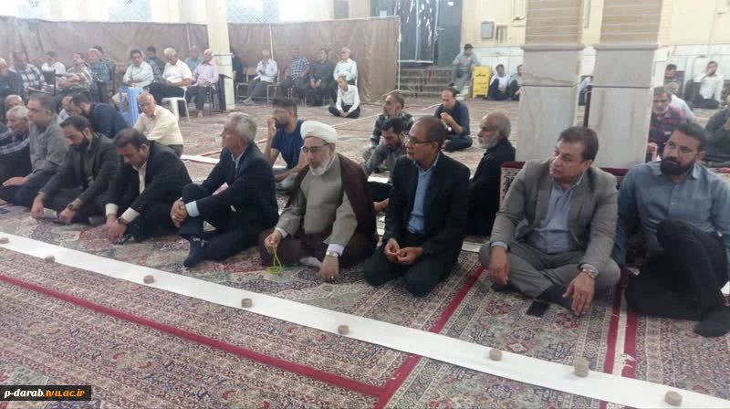مراسم نکوداشت شهدای خدمت با حضور مسئولین آموزشکده فنی پسران داراب (حکیم عباس دارابی)  2