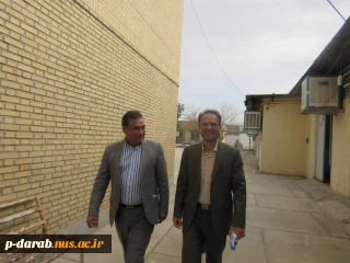 رئیس دانشگاه فنی استان جناب آقای دکتر ترک زاده در روز سه‌شنبه 10 بهمن ماه ۱۴۰۲ از آموزشکده فنی پسران داراب (حکیم عباس دارابی) بازدید کردند.